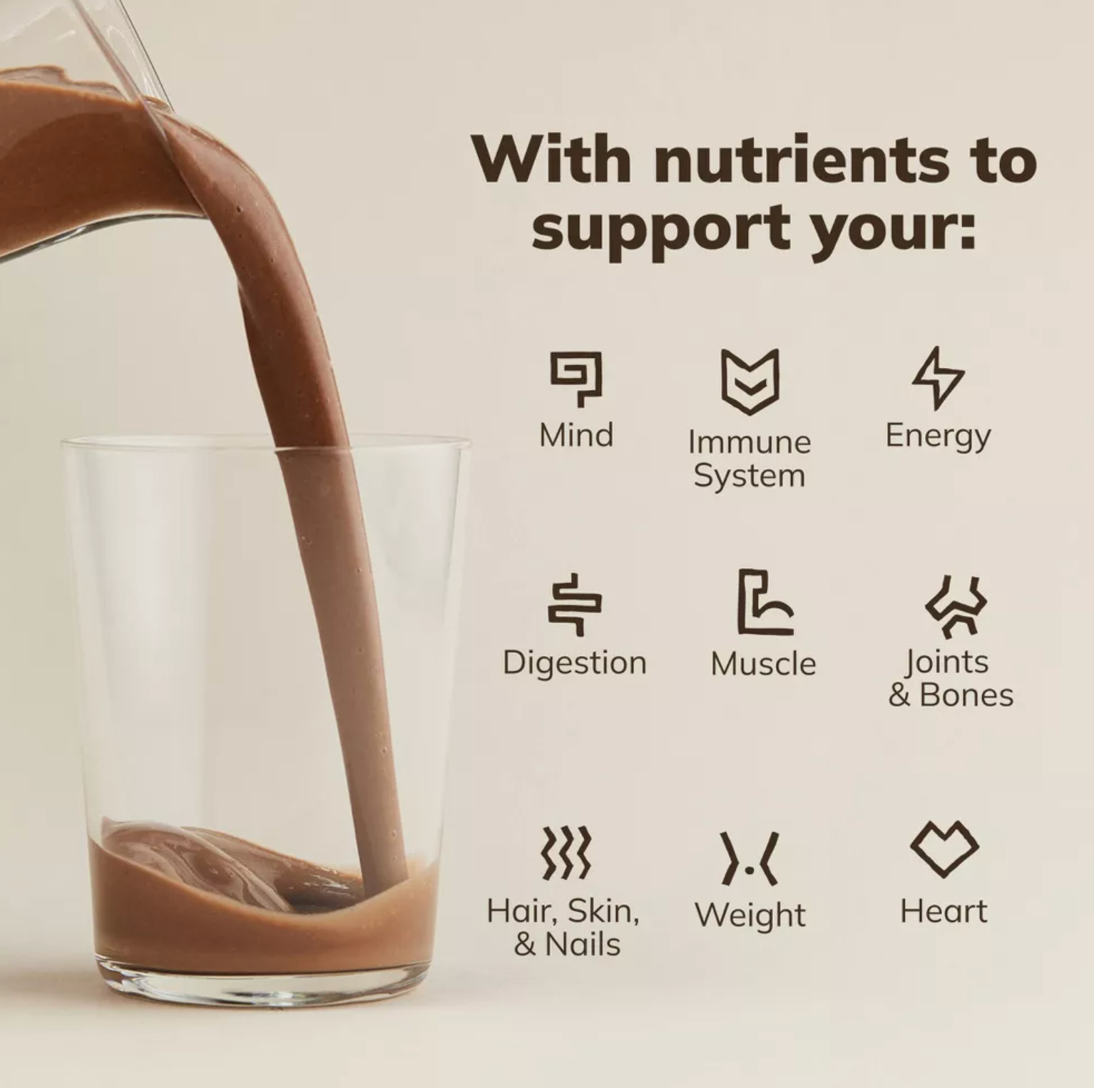 KACHAVA Chocolate THE ALL-IN-ONE NUTRITION SHAKE 15.31oz (434g) Best by 11/2025+