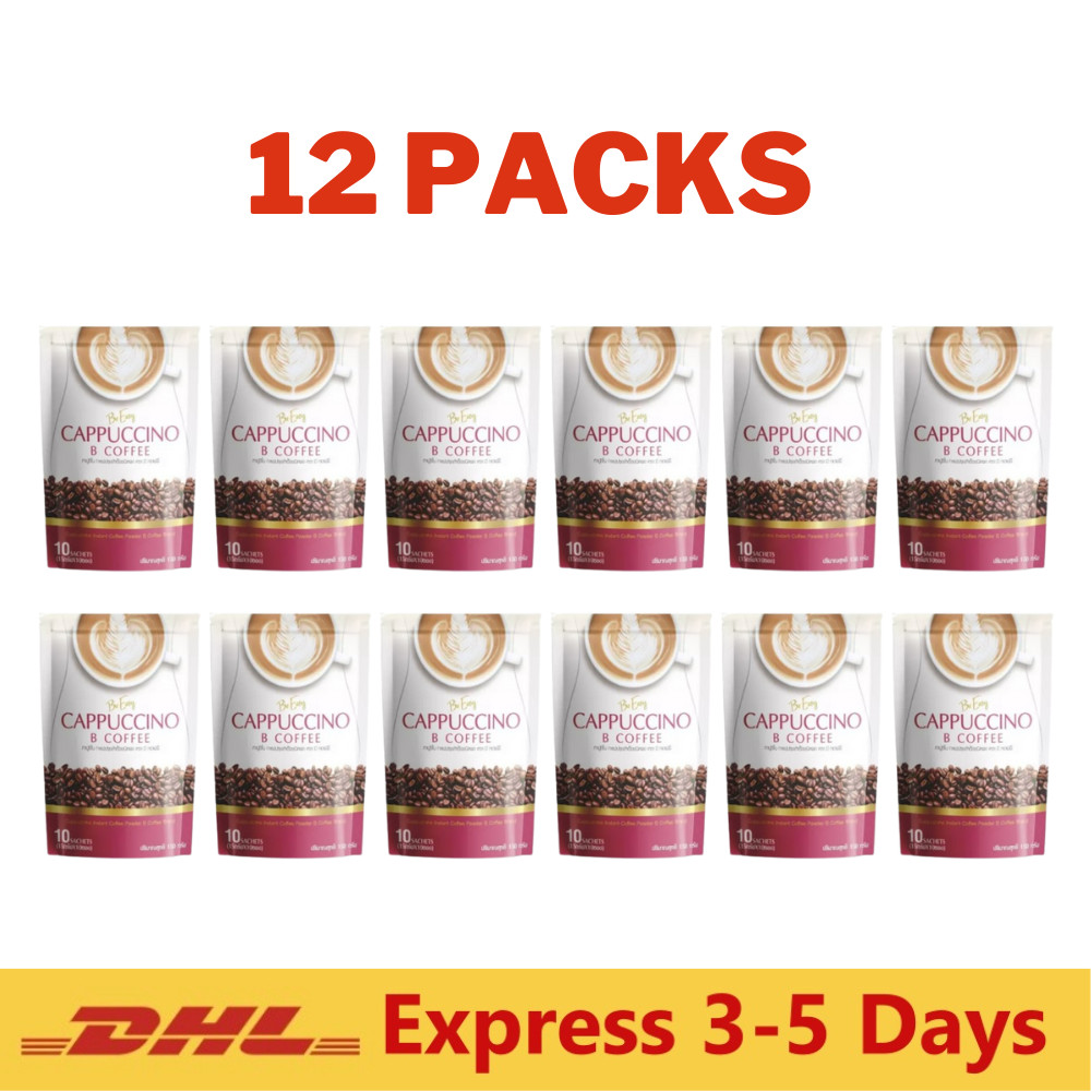 12x Be Easy B Coffee Cappuccino Instant Detox Diet Weight Loss Slimming 70 Kcal