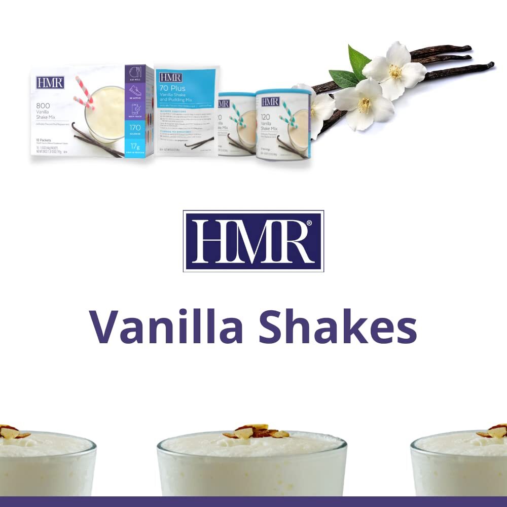 HMR 120 “Classic” Shake Meal Replacement Powder | Vanilla Shake