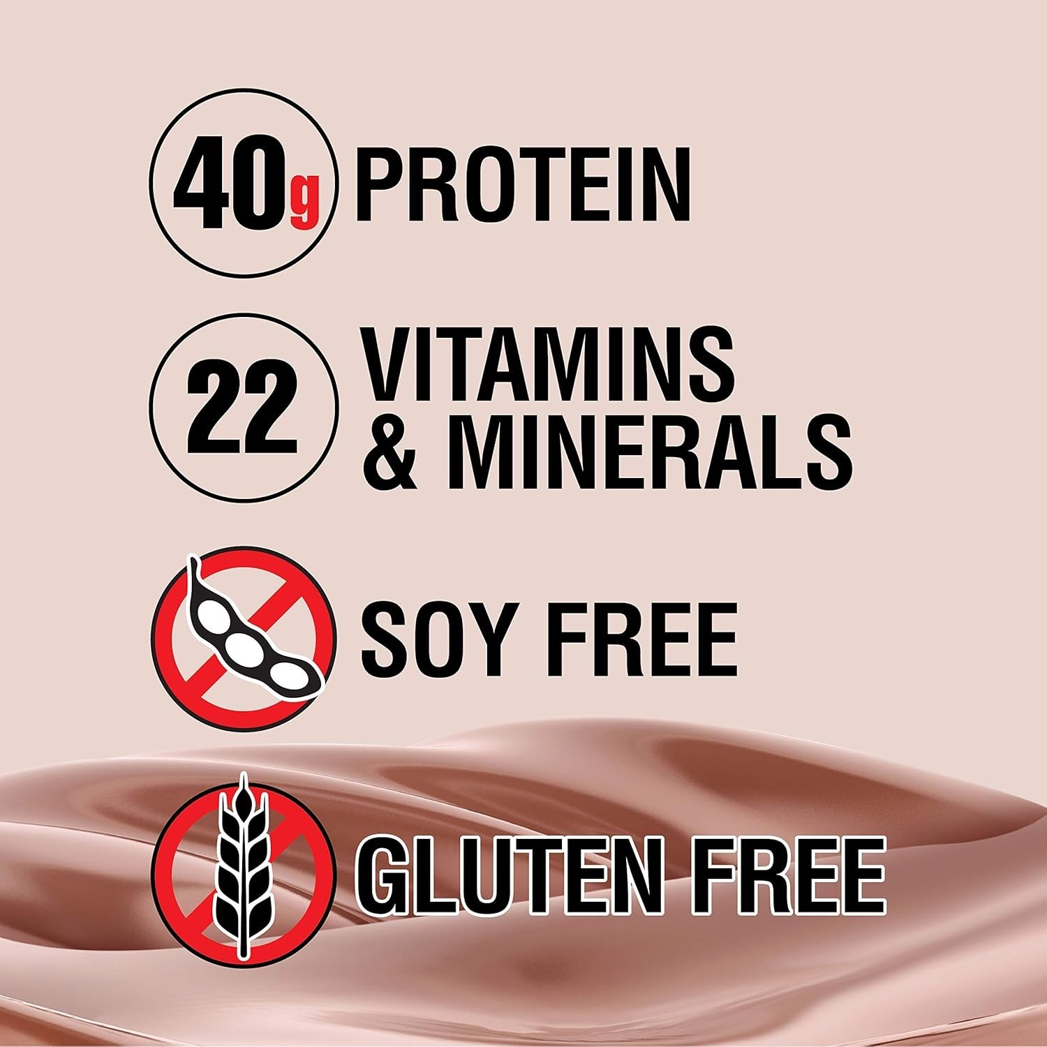 Lean Body Hi-Protein Meal Replacement Shake – Chocolate, 40g Protein, 20 Packets