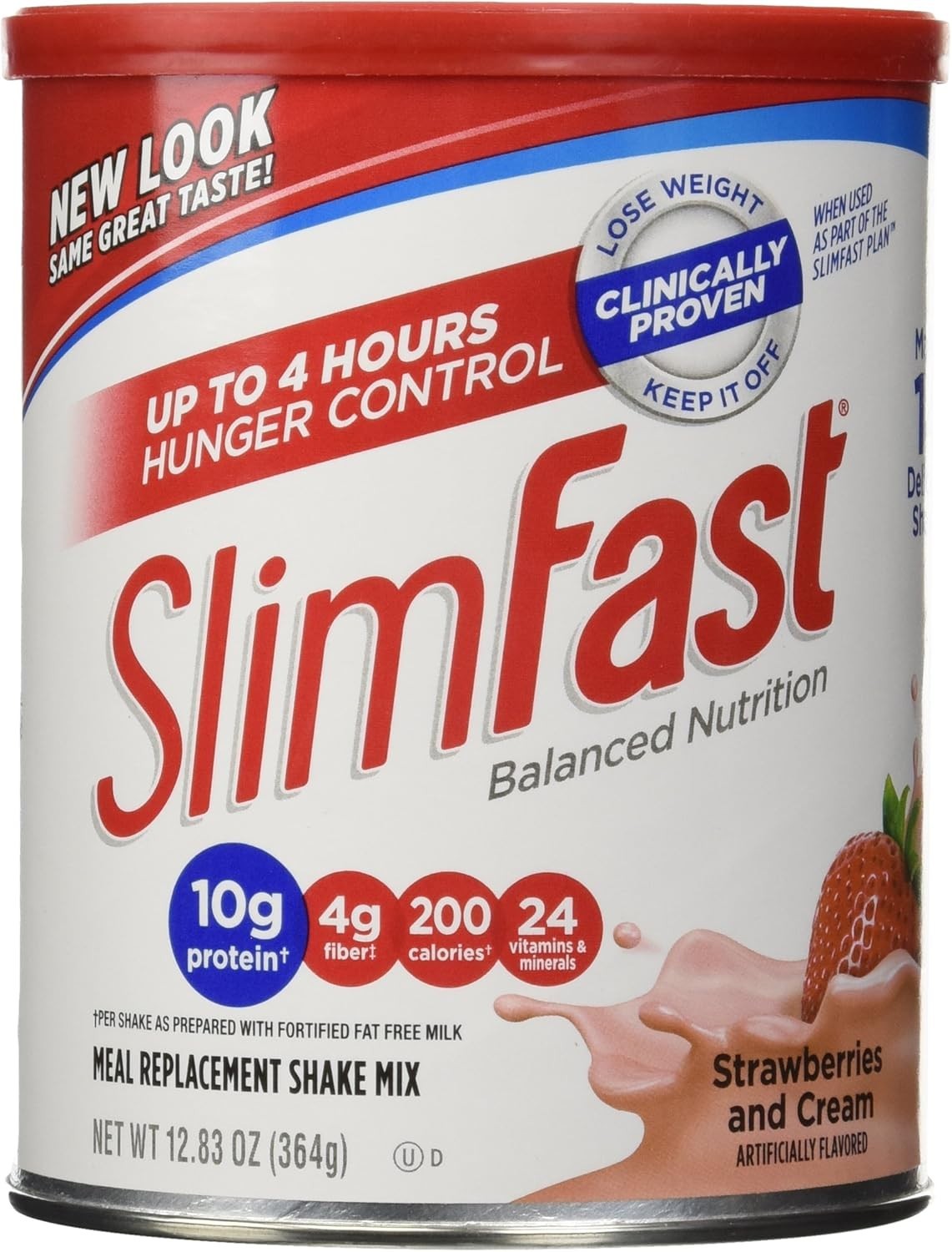Protein-Rich Shake Mix – Strawberries & Cream – 24 Vitamins