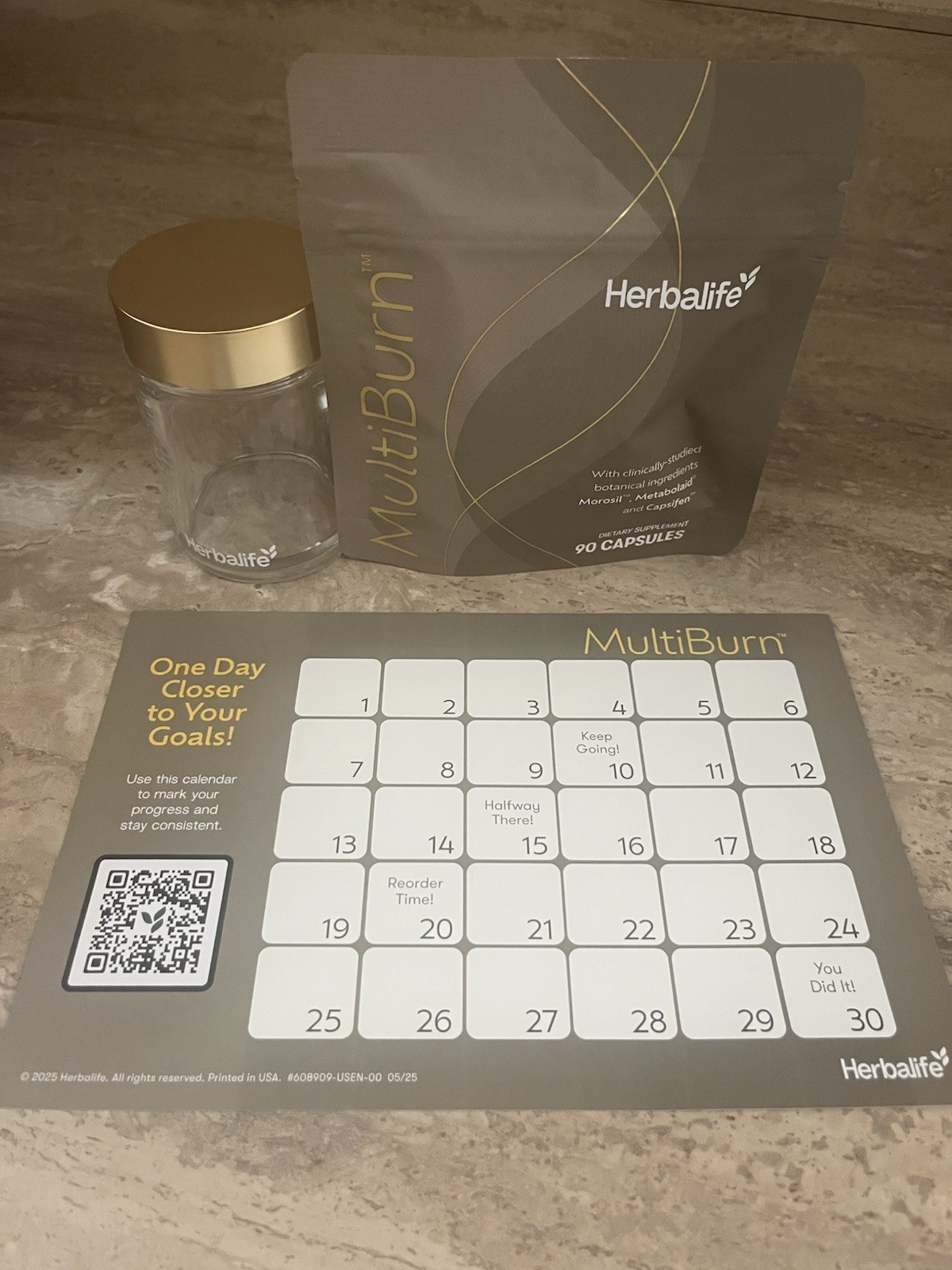 NEW Herbalife MultiBurn 90 Capsules – Morosil™, Metabolaid® & Capsifen™