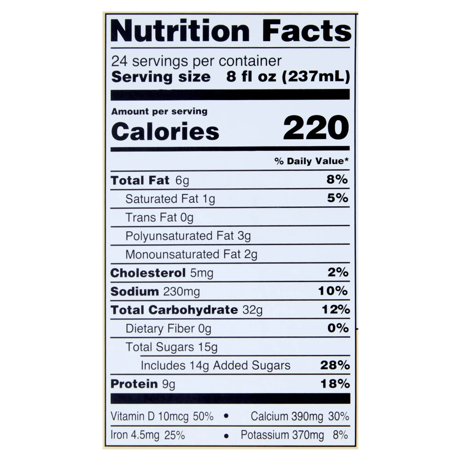 Equate Original Meal Replacement Shake Vanilla 8 fl oz Bottles 24 Ct
