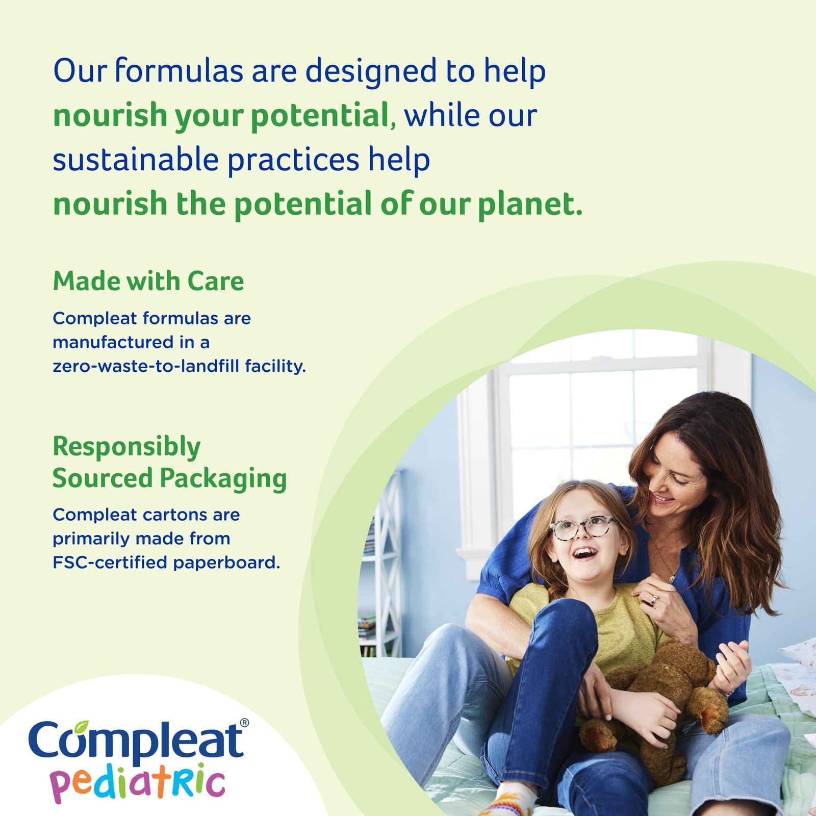 Pediatric Standard 1.0mL, Plant Based Nutritionally Complete Shake, Tube Feed…