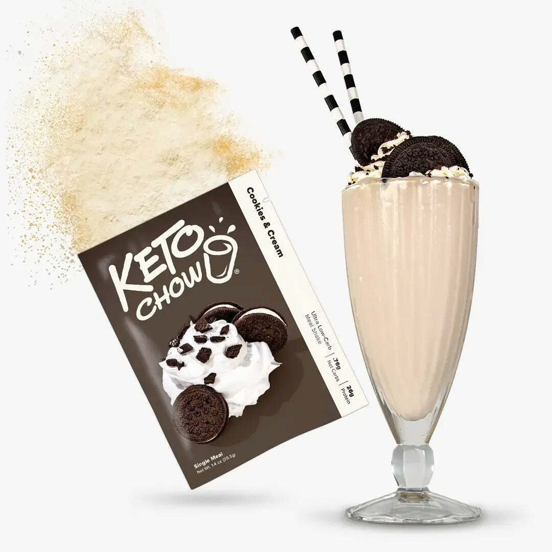 Cookies and Cream Keto Chow