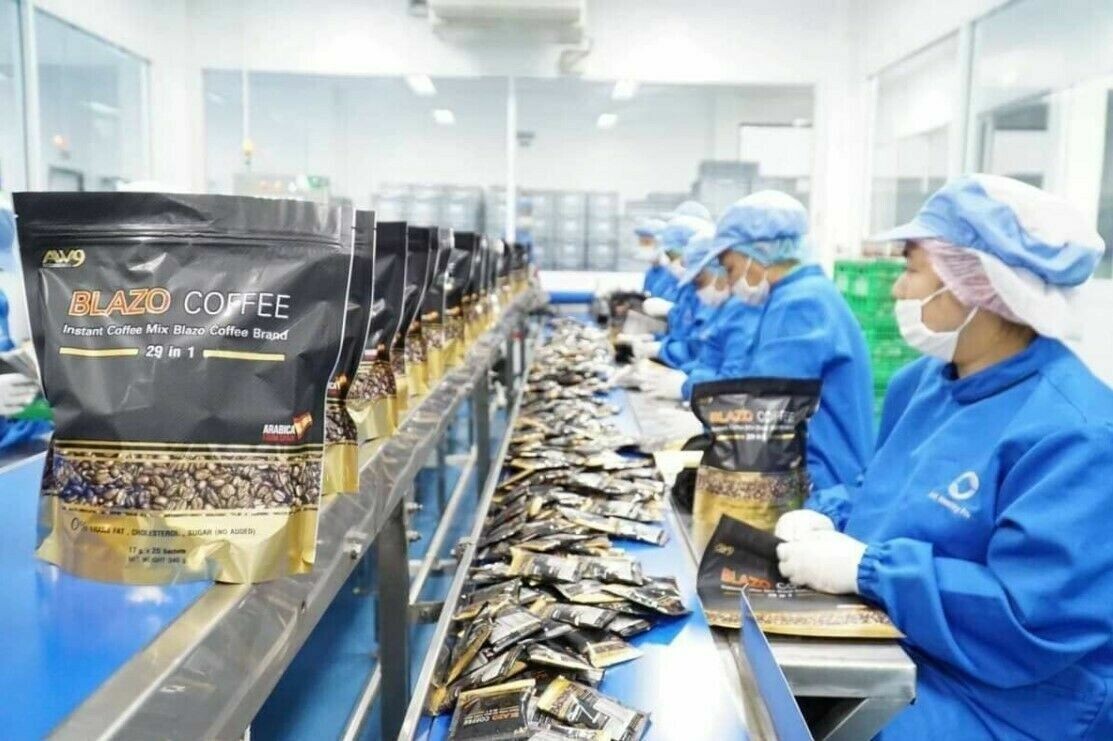10x BLAZO Coffee 29 in 1 Weight Control No Sugar Arabica Detox Diet (New Pack)