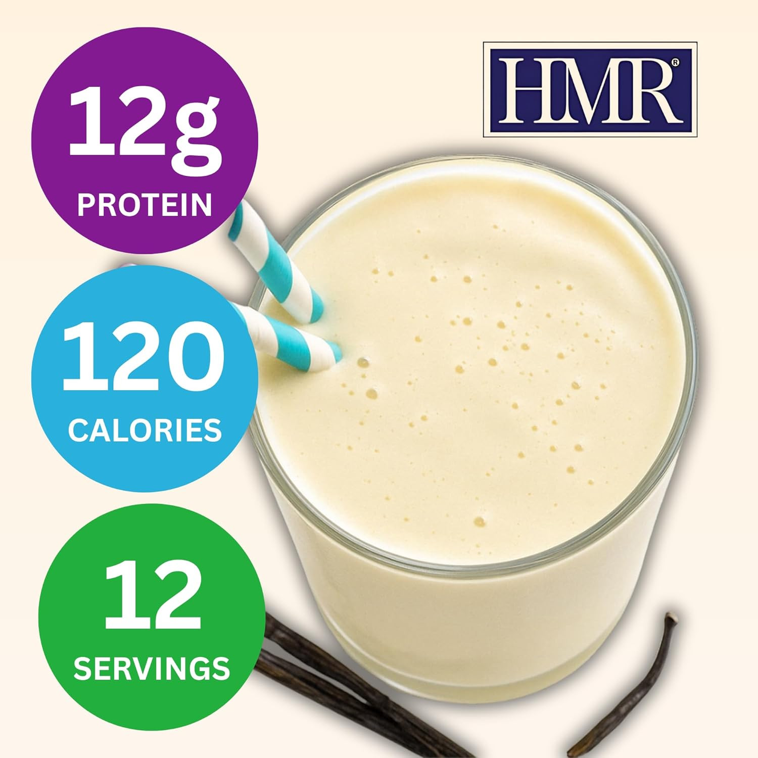 120 Vanilla Shake Meal Replacement Powder | Vanilla Shake Mix to Support Healthy