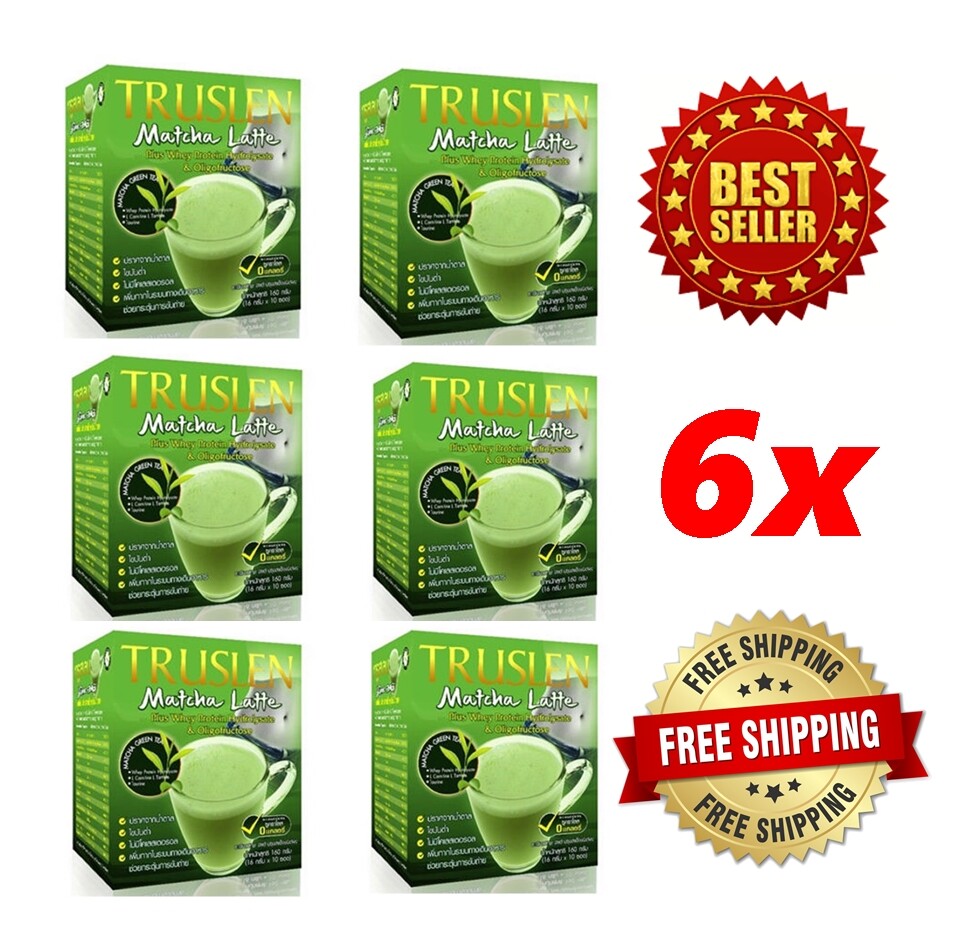 6x Truslen Matcha Latte Coffee Burn Diet Sugar Free Slim Shape Weight Control