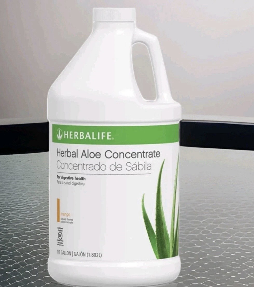 Herbal Aloe Concentrate Mango Flavor 1/2 Gallon