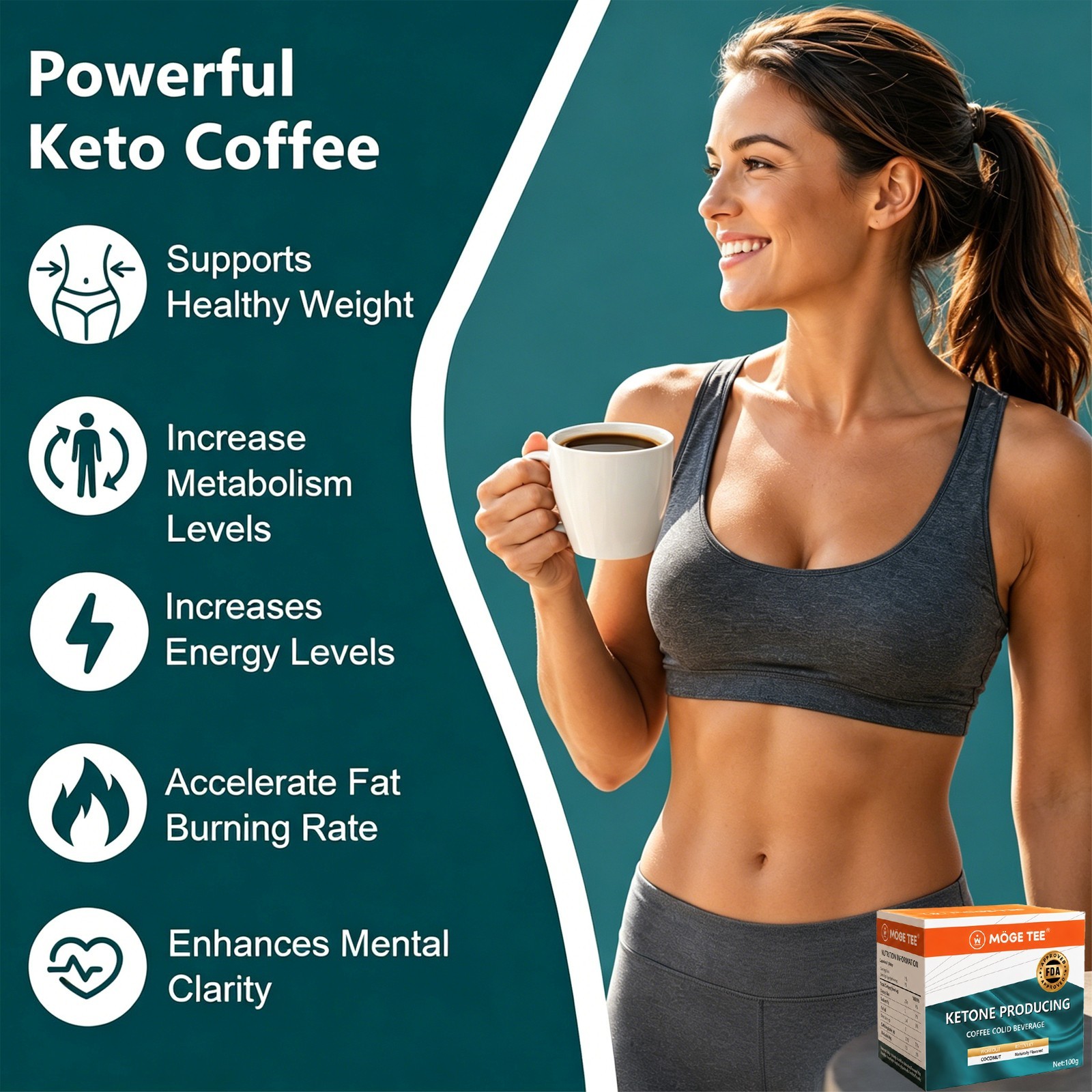 Burn Control Slim Diet Coffee Instant Herbal Coffee Green Coffee Slimming 2 Pack