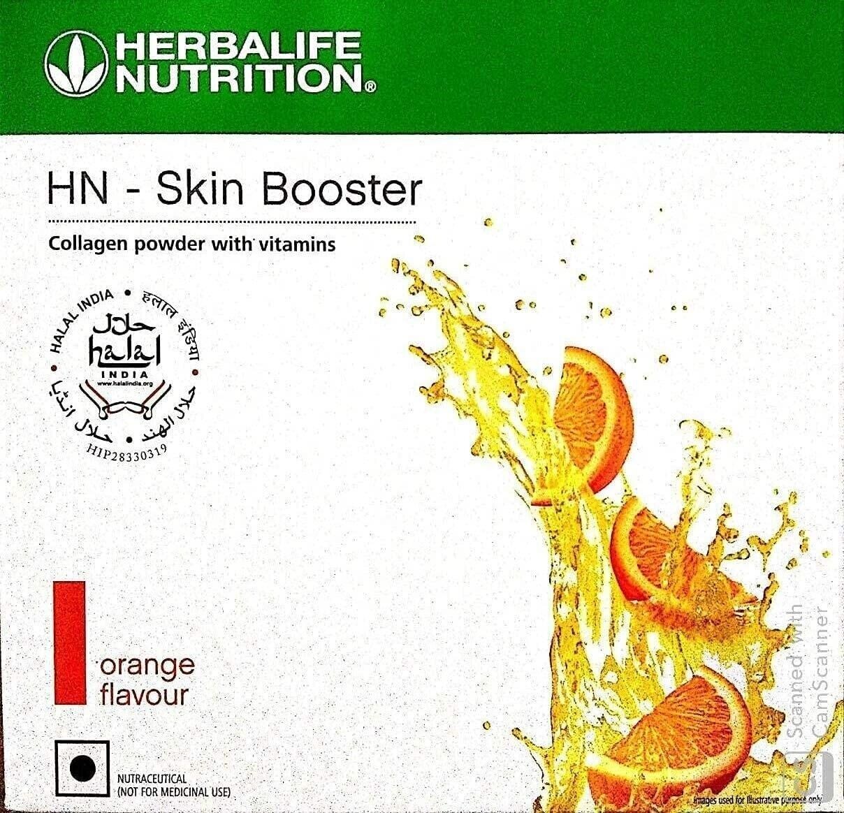 herbal formula – Happy Skin HN Skin Booster orange flavour 300g pack free ship