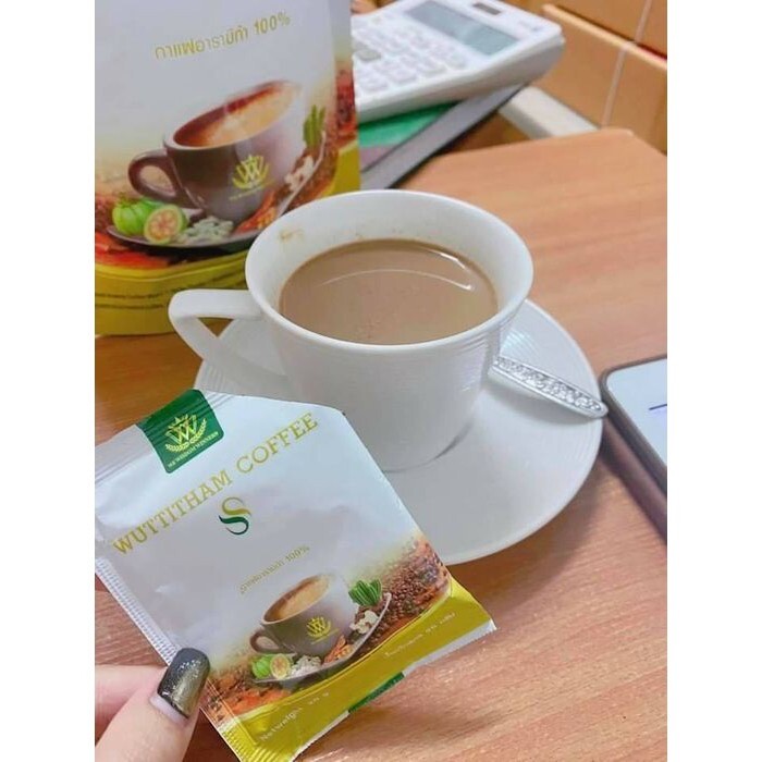 10x Wuttitham Instant Coffee Health Weight Control Anti Aging Slimming Drink