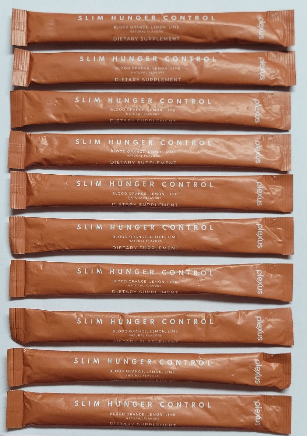 Plexus Hunger Control Blood Orange Lemon Lime 10 Packets New & Sealed