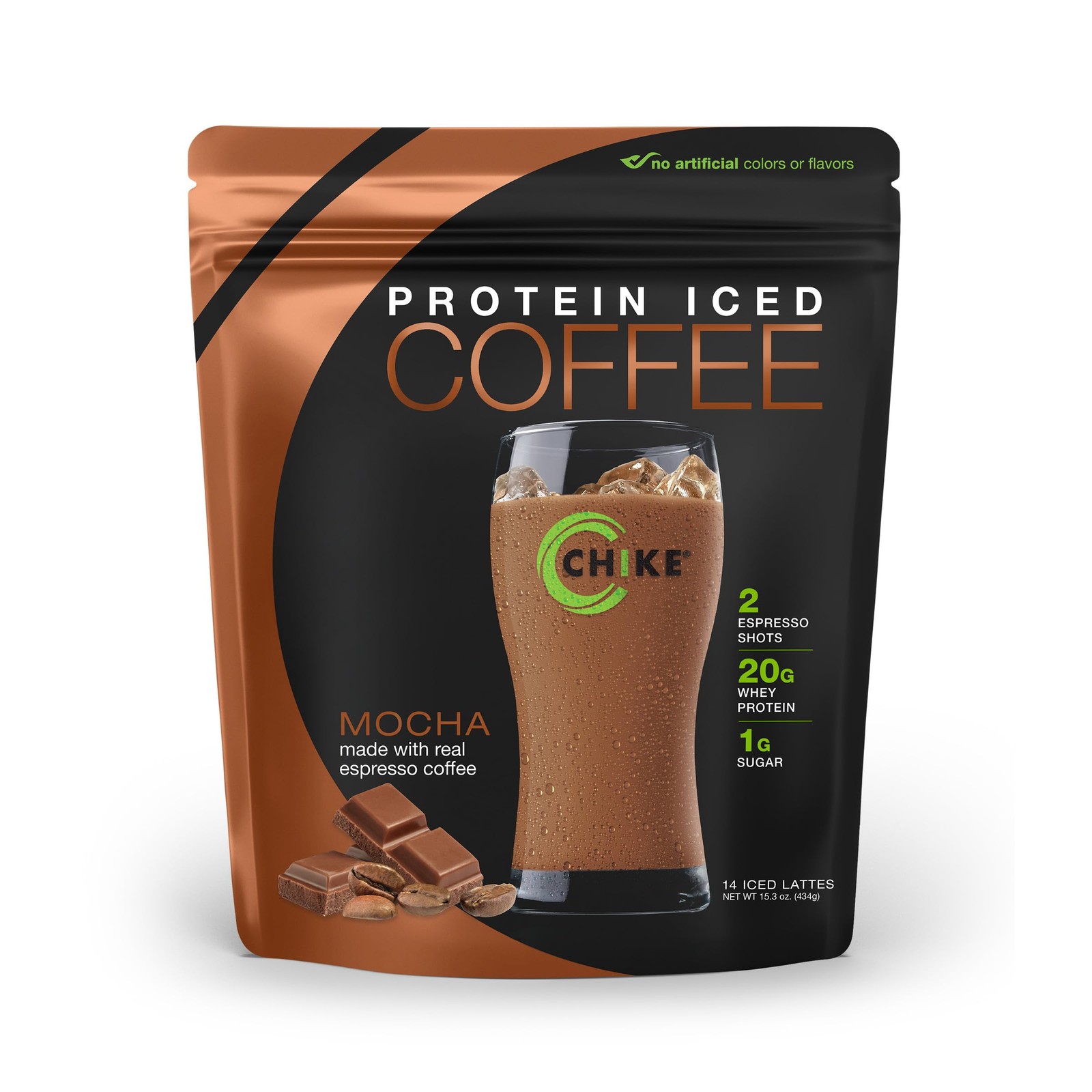 Chike Mocha High Protein Iced Coffee, 20 G Protein, 2 Shots Espresso, 1 G Sugar,