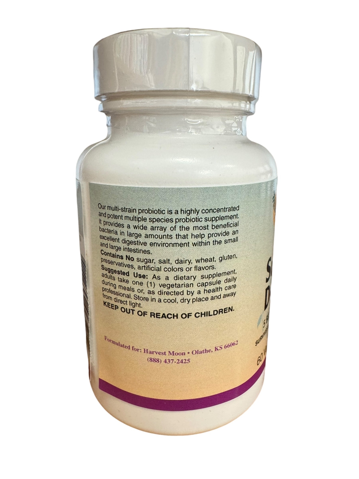 Harvest Moon Suprema Dophilus 60 Capsules