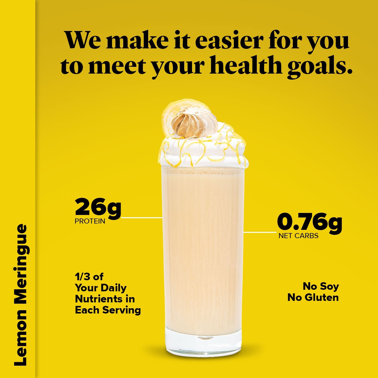 Lemon Meringue Keto Chow