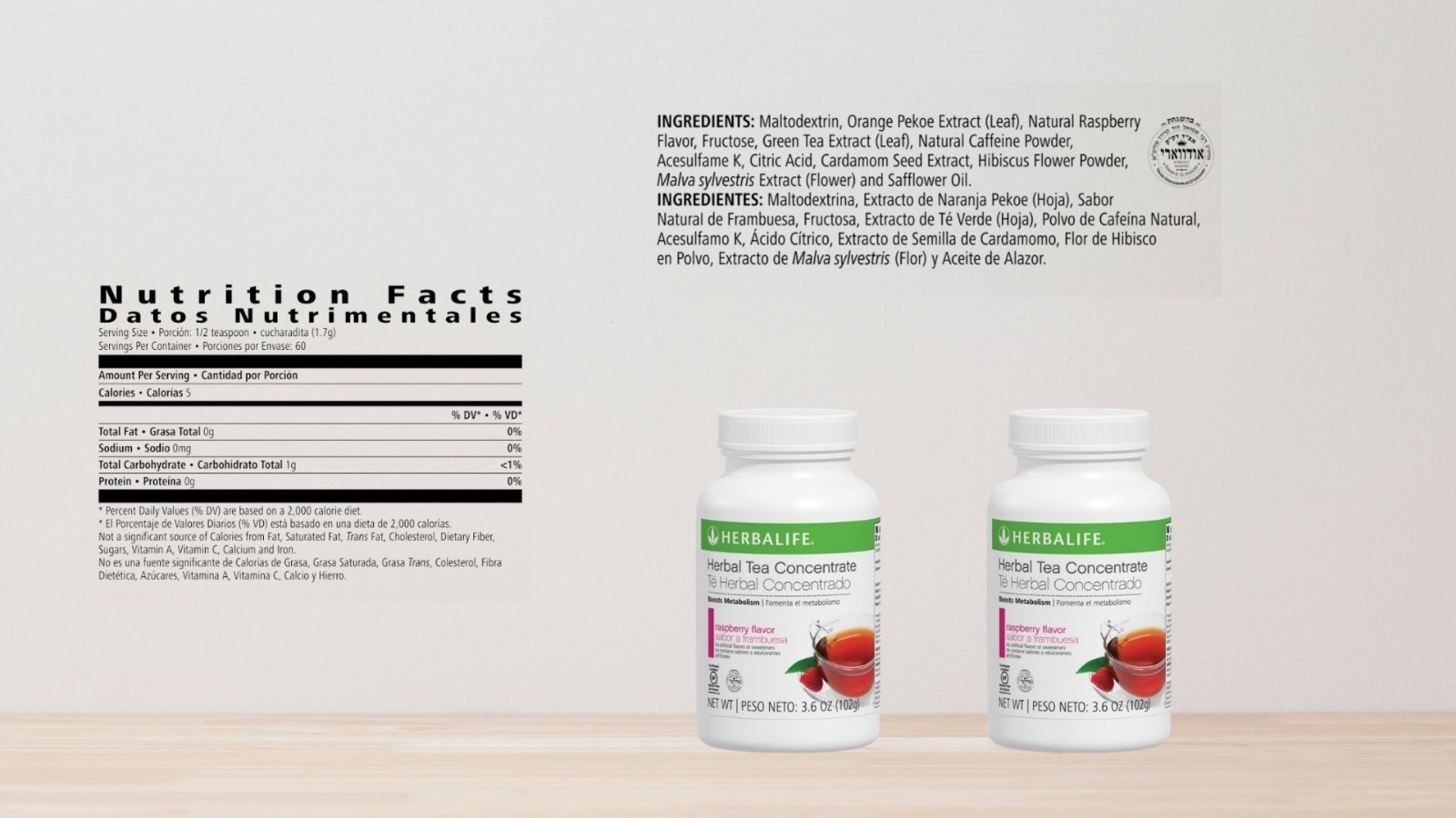 Herbalife Tea 3.6oz