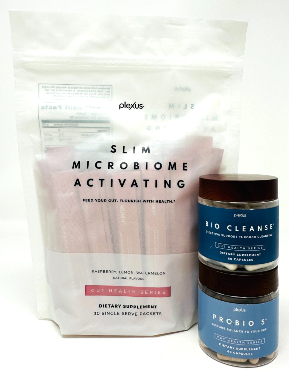 Plexus Slim Triplex ProBio5 Bio Cleanse Microbiome Activating 30 Packets 11/2026