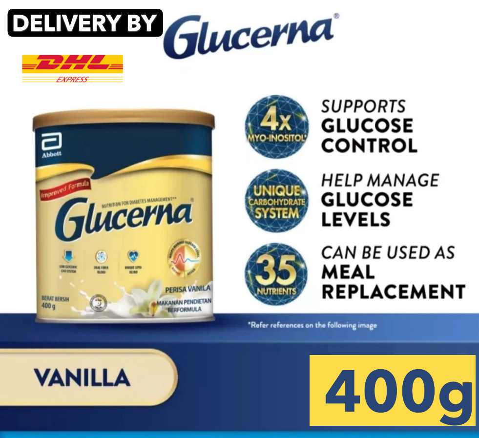 GLUCERNA Vanilla Nutrition 400g