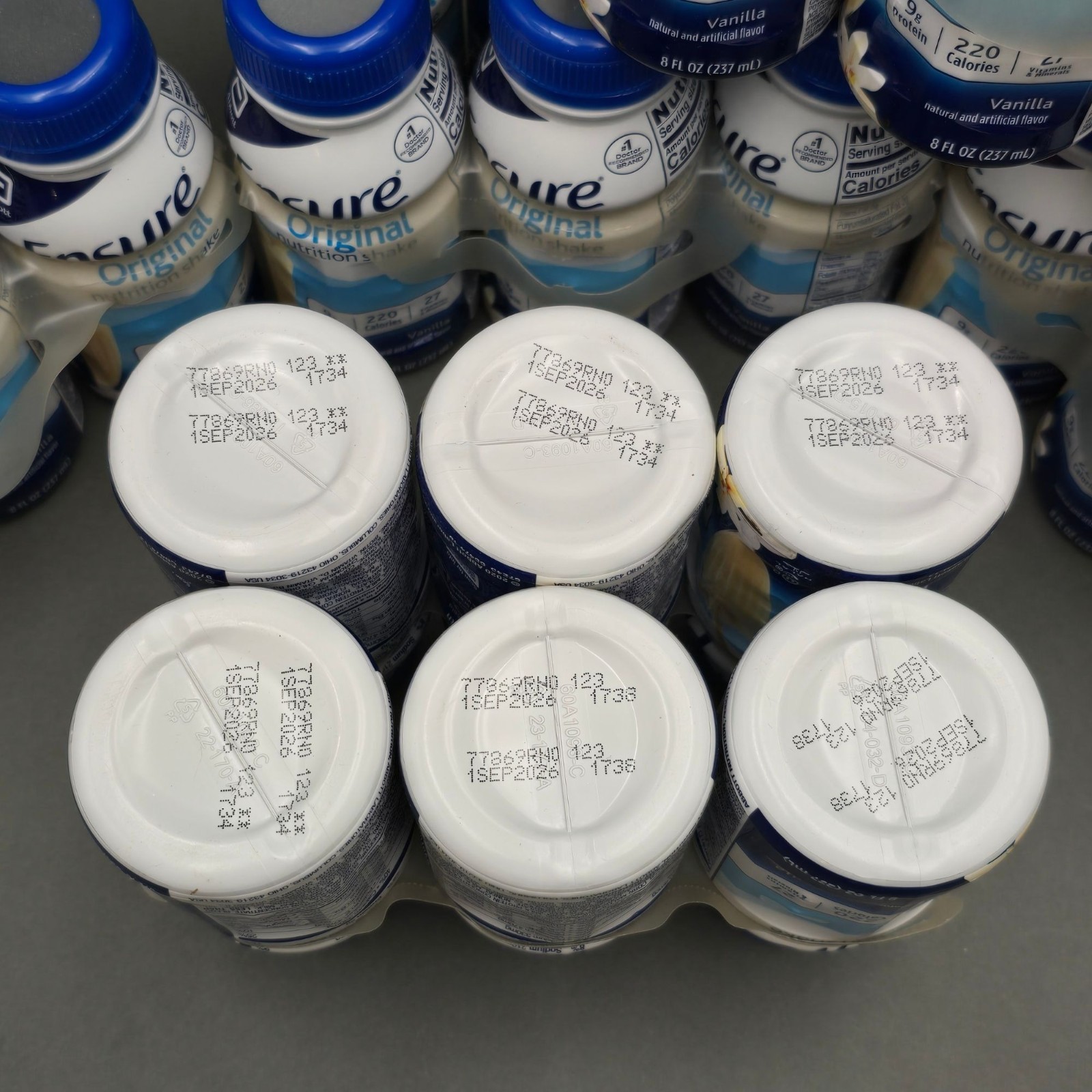 Ensure Nutrition Shake Vanilla 30-Pack 8 fl oz Meal Replacement Exp 9/1/26