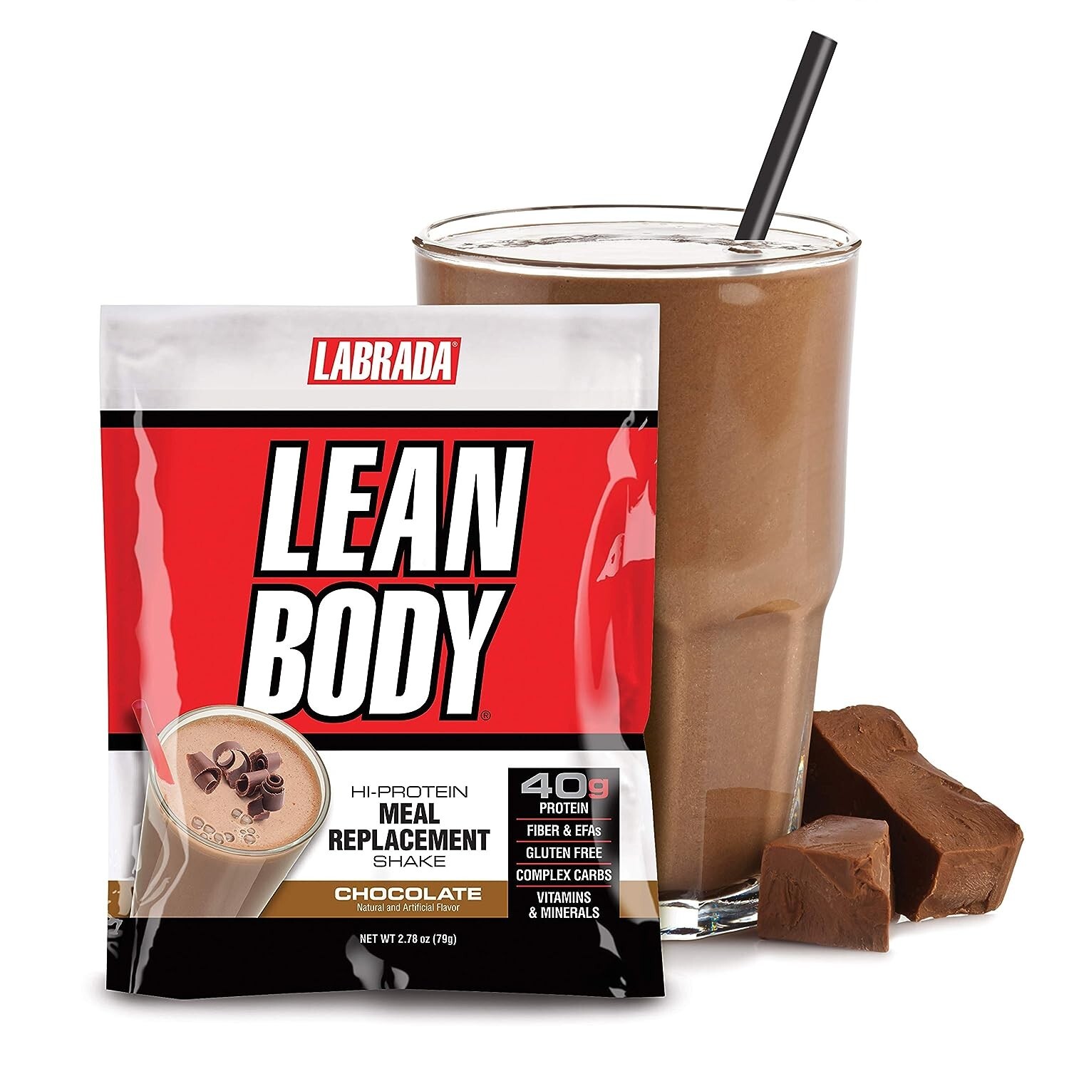 Labrada Lean Body MRP Meal Replacement 40g Gluten Free 80 Packets – PICK FLAVOR