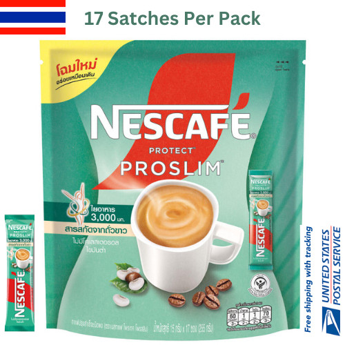 Nescafe Protect Proslim Weight Diet Management 3 in 1 Instant Coffee Mix Powder