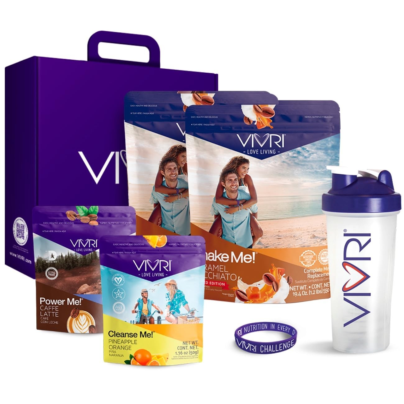 VIVRI 10-Day Challenge | Caramel Macchiato | Caffe latte | Pineapple Orange.