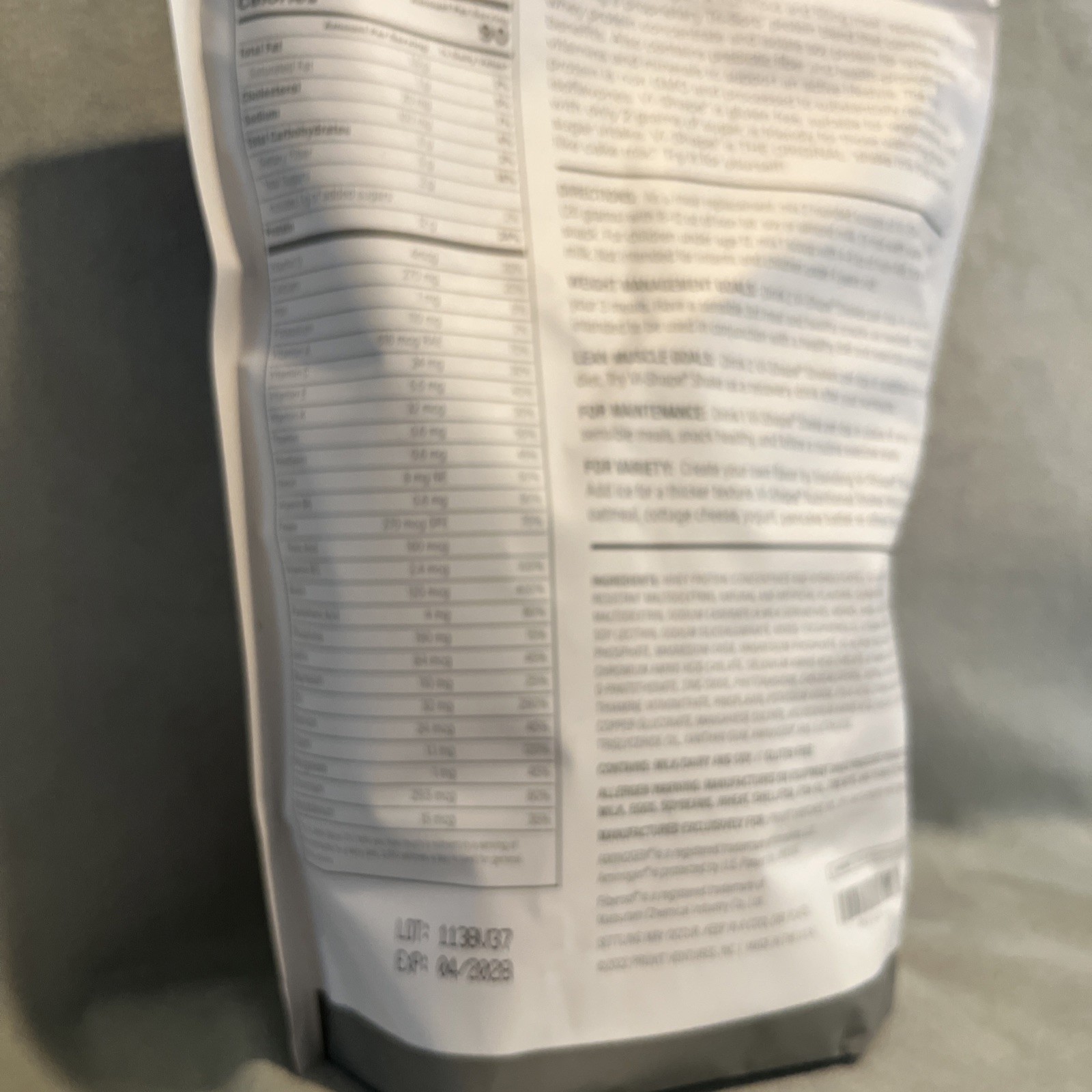 2 Visalus Vi Shape Nutritional Shake Mix (48 Servings) New Exp 4/26