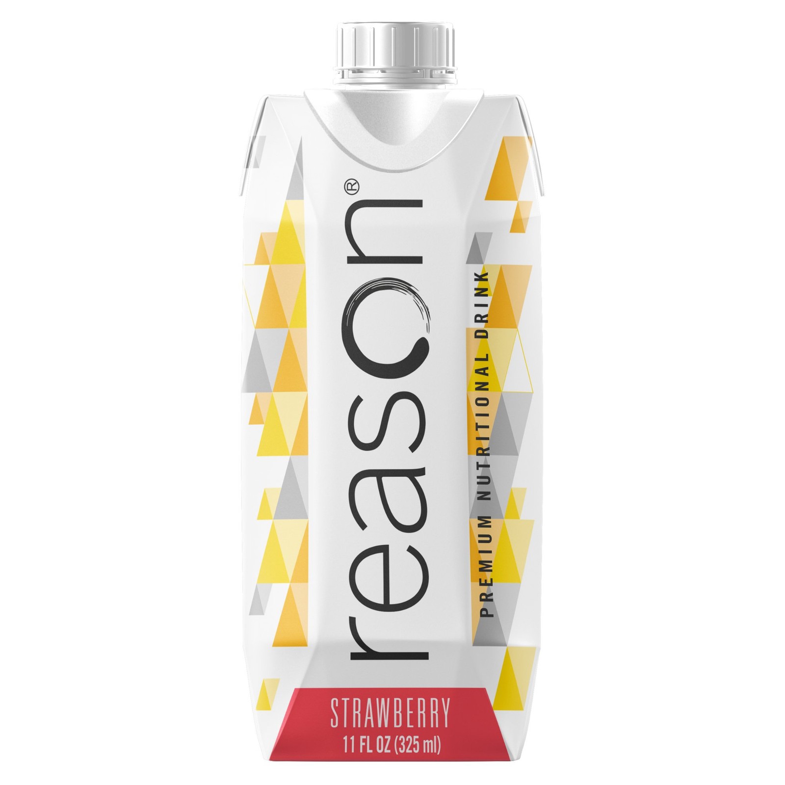 Reason Strawberry Premium Protein Shake High Calorie – 11oz Bottles Pack of 12