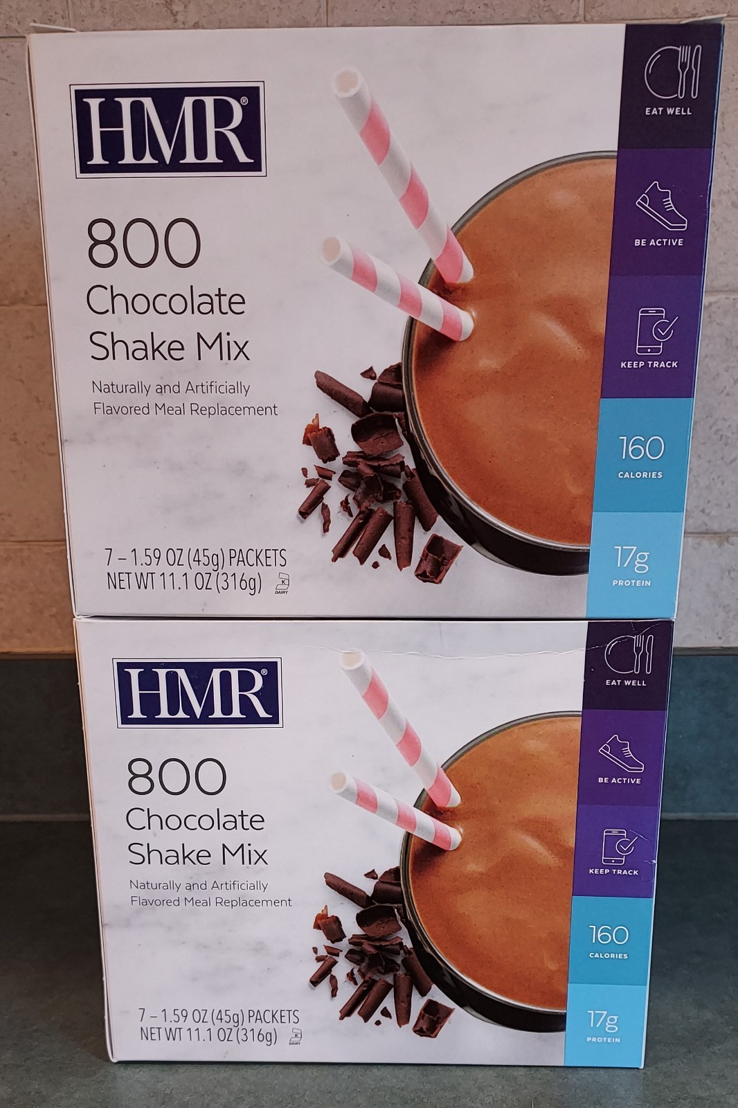 NEW HMR 800 Shakes Meal Replacement Shake set of 2