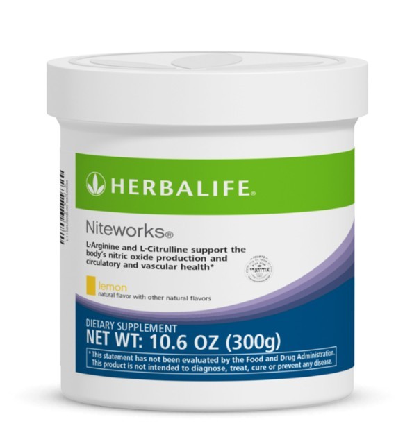 Herbalife Niteworks Lemon OR Orange Mango Flavor – 10.6 Oz.- 30 Servings