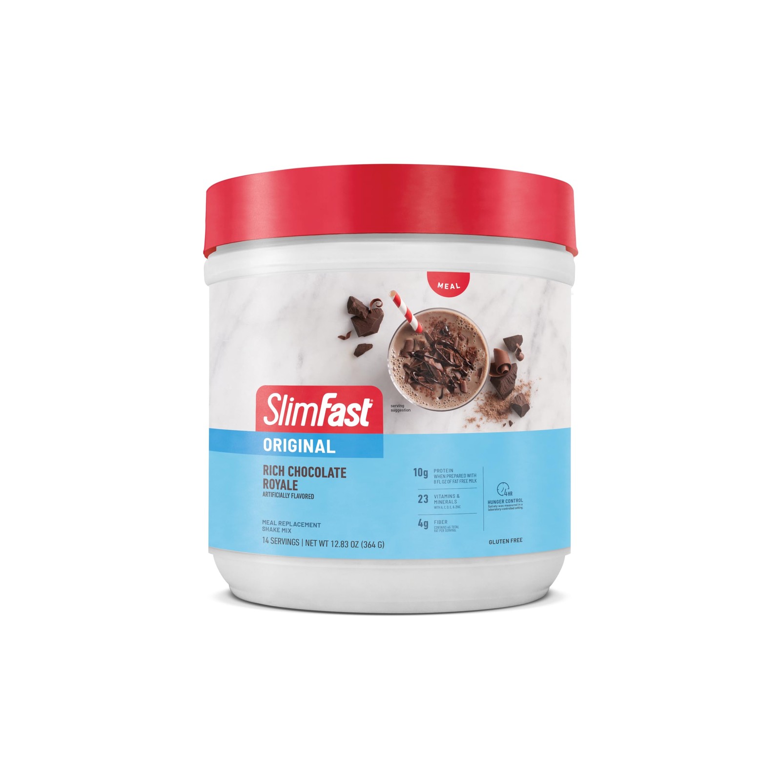 SlimFast Meal Replacement Powder, Original Rich Chocolate Royale, Weight Loss…