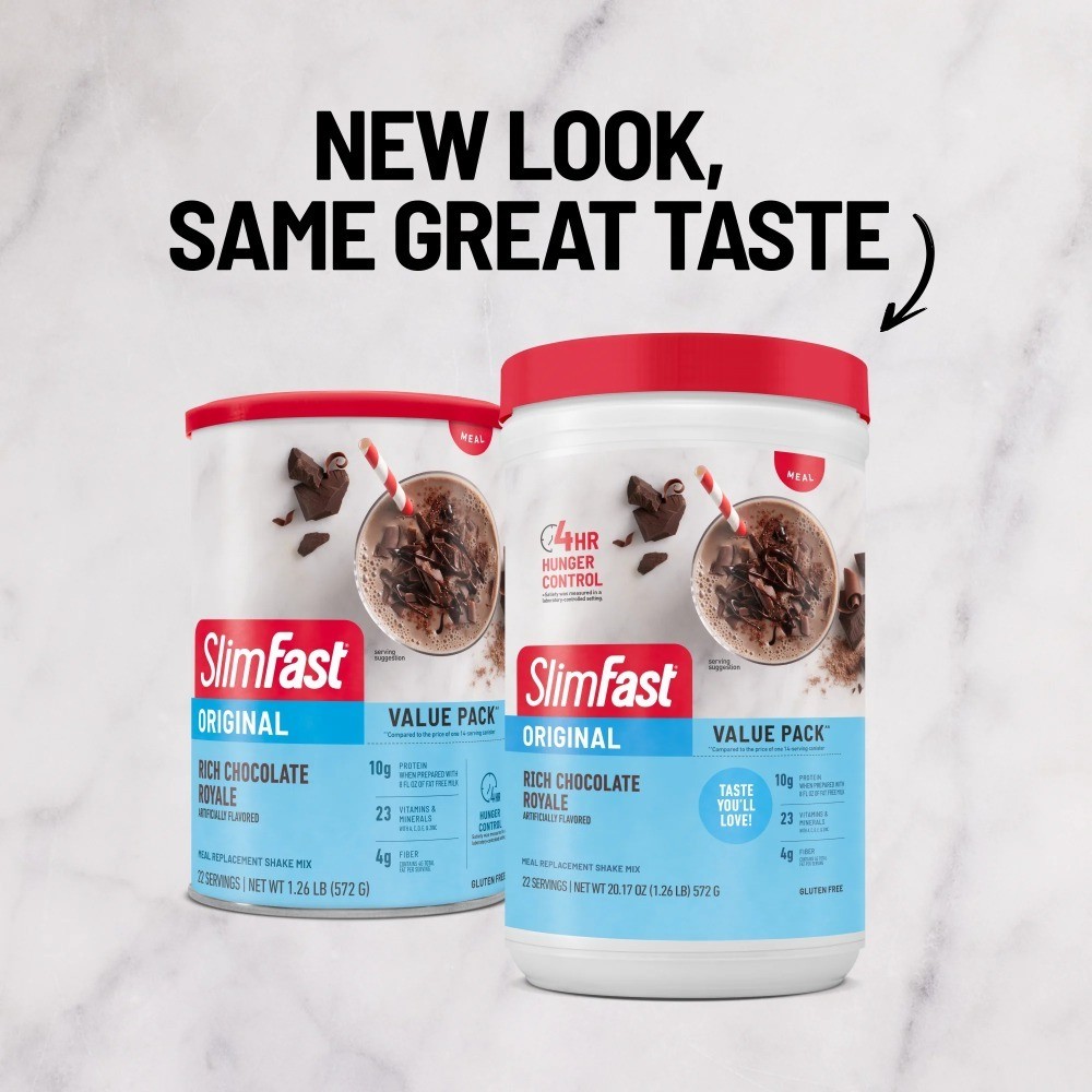 Meal Replacement Shake Mix Rich Chocolate Royale 20.18 oz 22 Servings