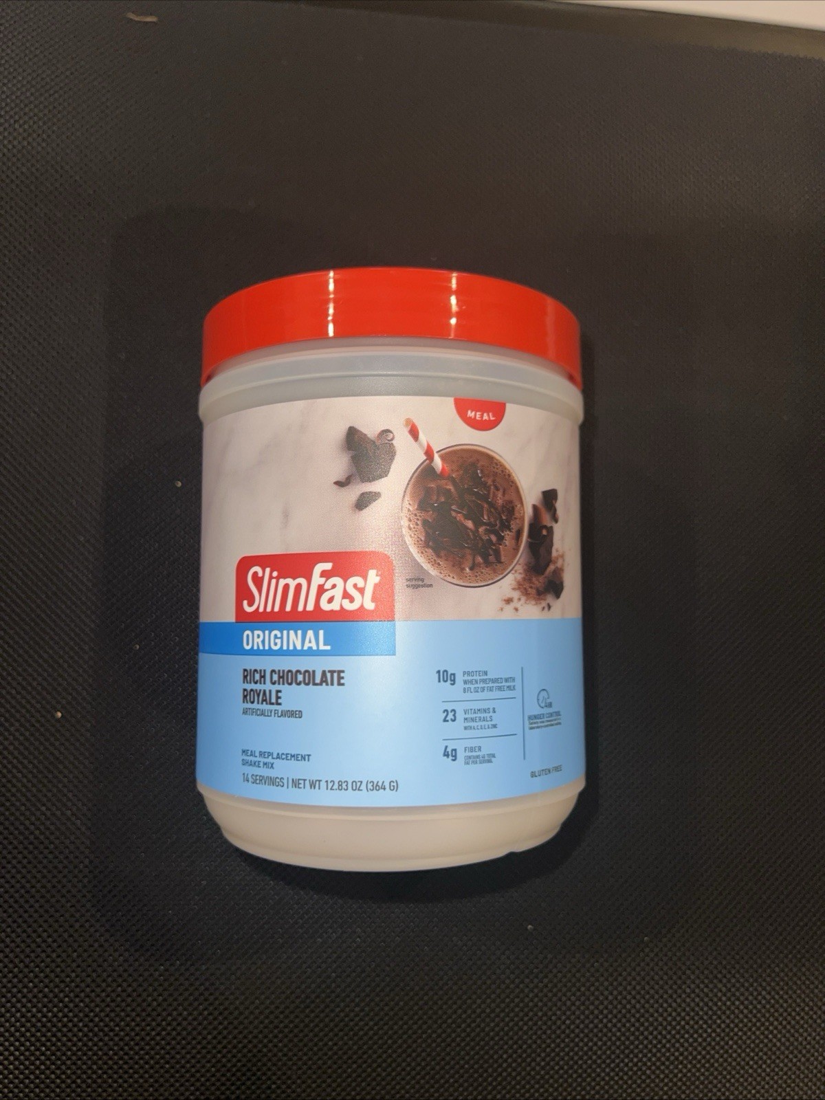 SlimFast Meal Replacement Powder, Original Rich Chocolate Royale, 14 Servings