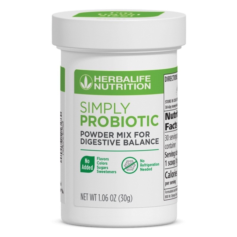 Herbalife Simply Probiotic Powder Mix For Digestive Balance 1.06 oz (30g)