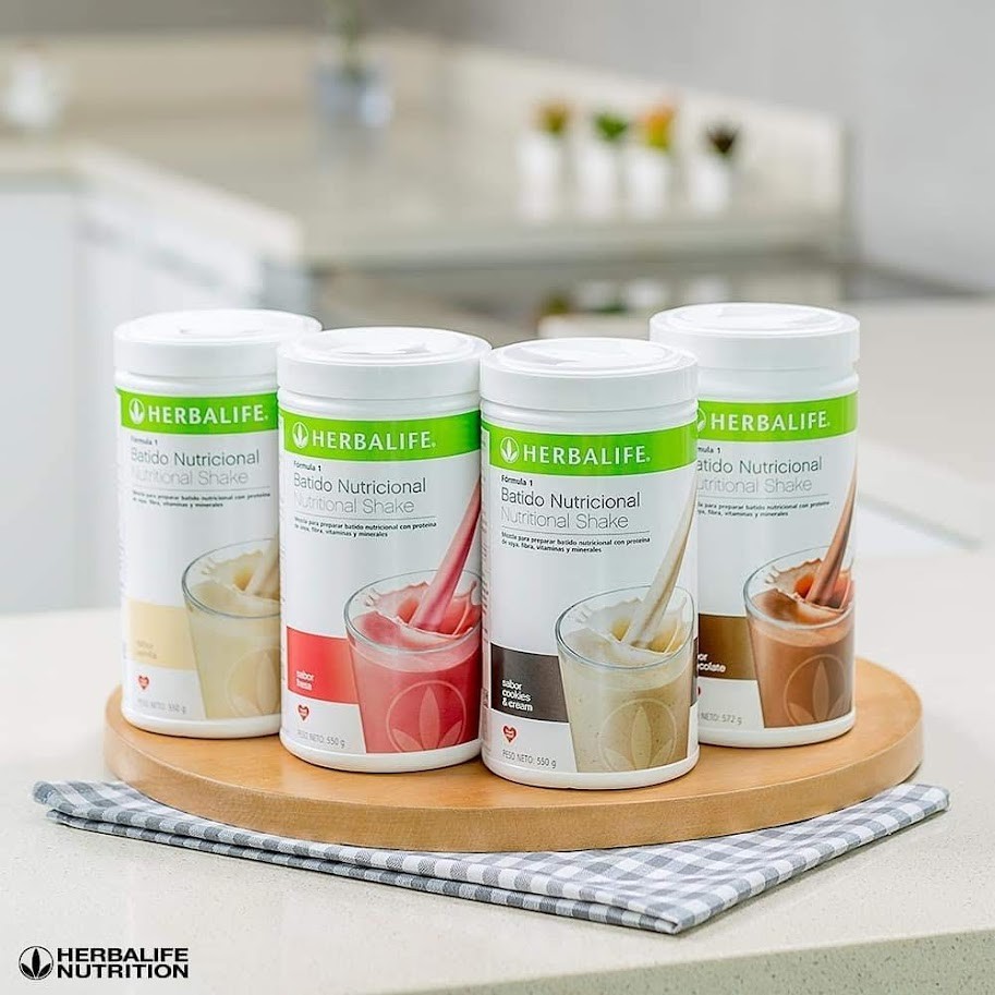 HERBALIFE FORMULA 1 HEALTHY MEAL REPLACEMENT SHAKE MIX 750g 0RANGE CREAM 26.4ONZ