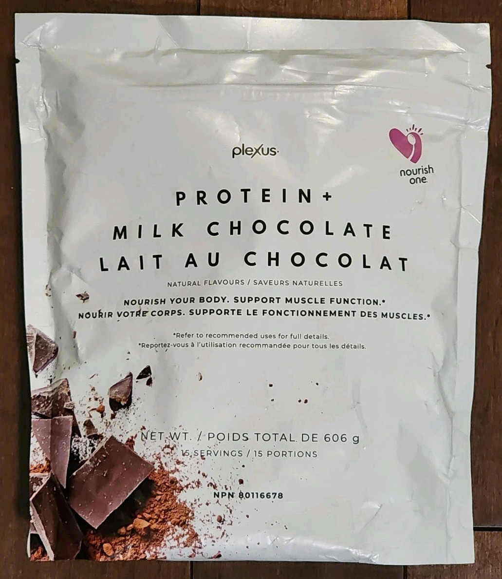 Plexus Protein+ Milk Chocolate 15 Servings 606 Gram New Sealed Bag Free Shipping