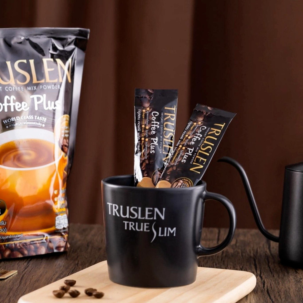 New year’s gift Truslen Coffee Plus, No sugar, brewing powder, 1 bag 15 sachets.
