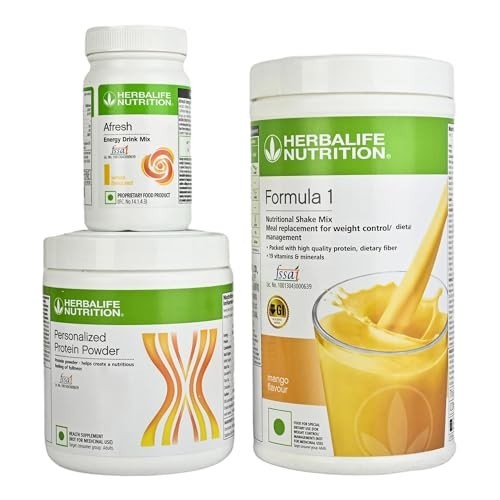 Formula 1 Mango Shake Protein Powder Afresh Lemon Nutrition Combo 750g FS Pack