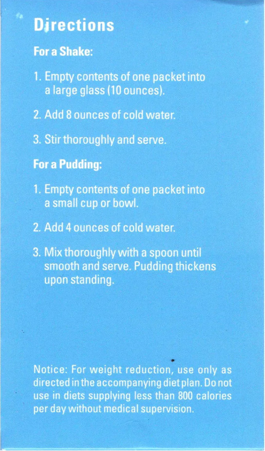 NSN Dark Chocolate Pudding Shake Meal Replacement