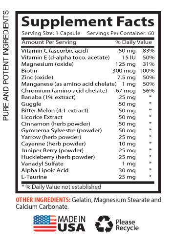 Juniper berry – BLOOD SUGAR SUPPORT – Vitamin C – Cardio Health – 1 Bottle