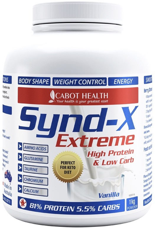Cabot Health Synd-X Extreme High Protein Vanilla 1kg