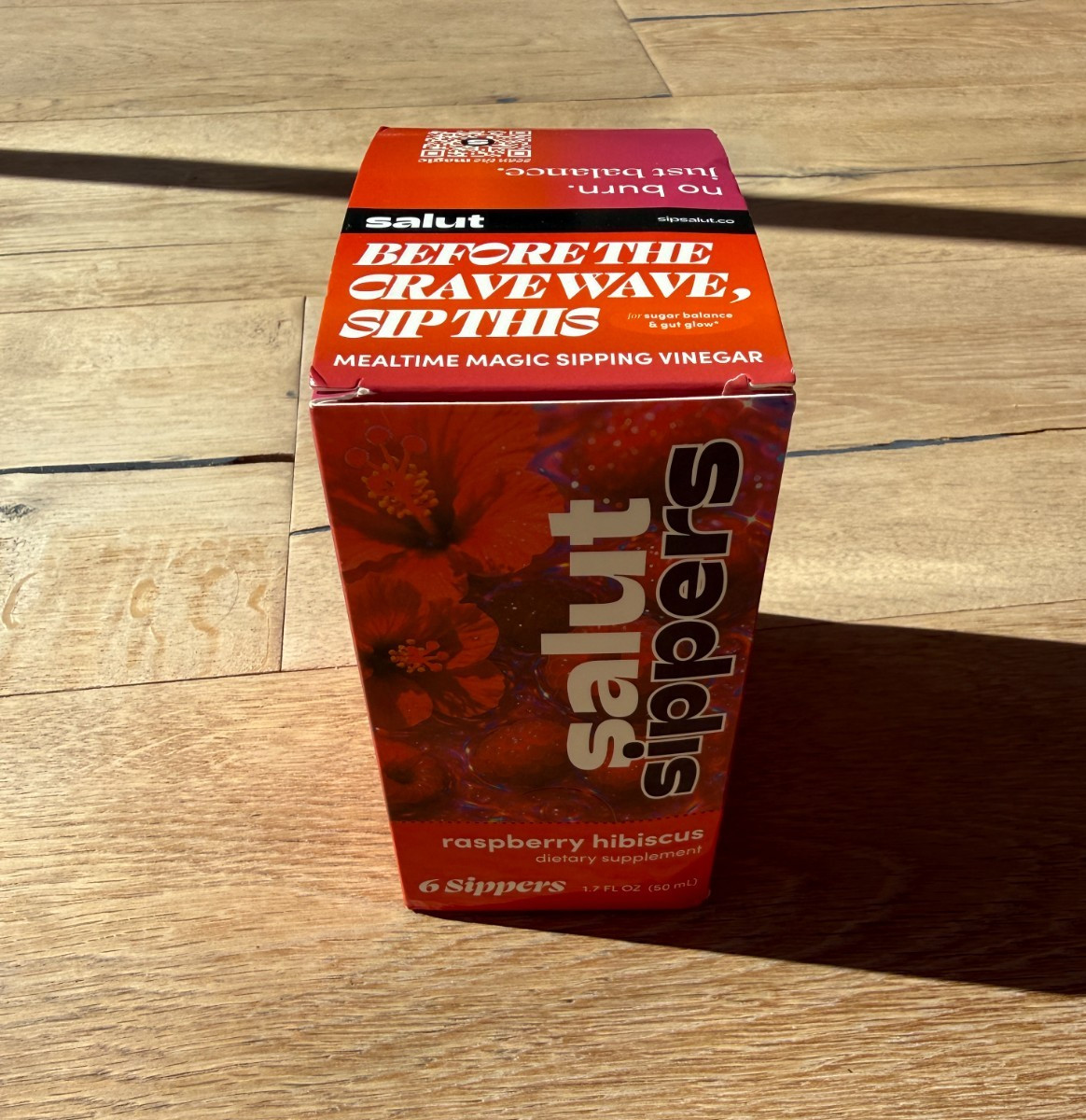 Salut Sippers Fruit Vinegar Drink for Cravings & Blood Sugar Appetite Support