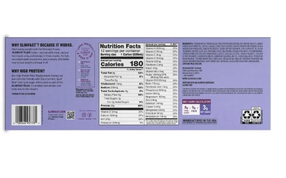 SlimFast High Protein 20g Energy Ready To Drink Meal Replacement Shake Coffee