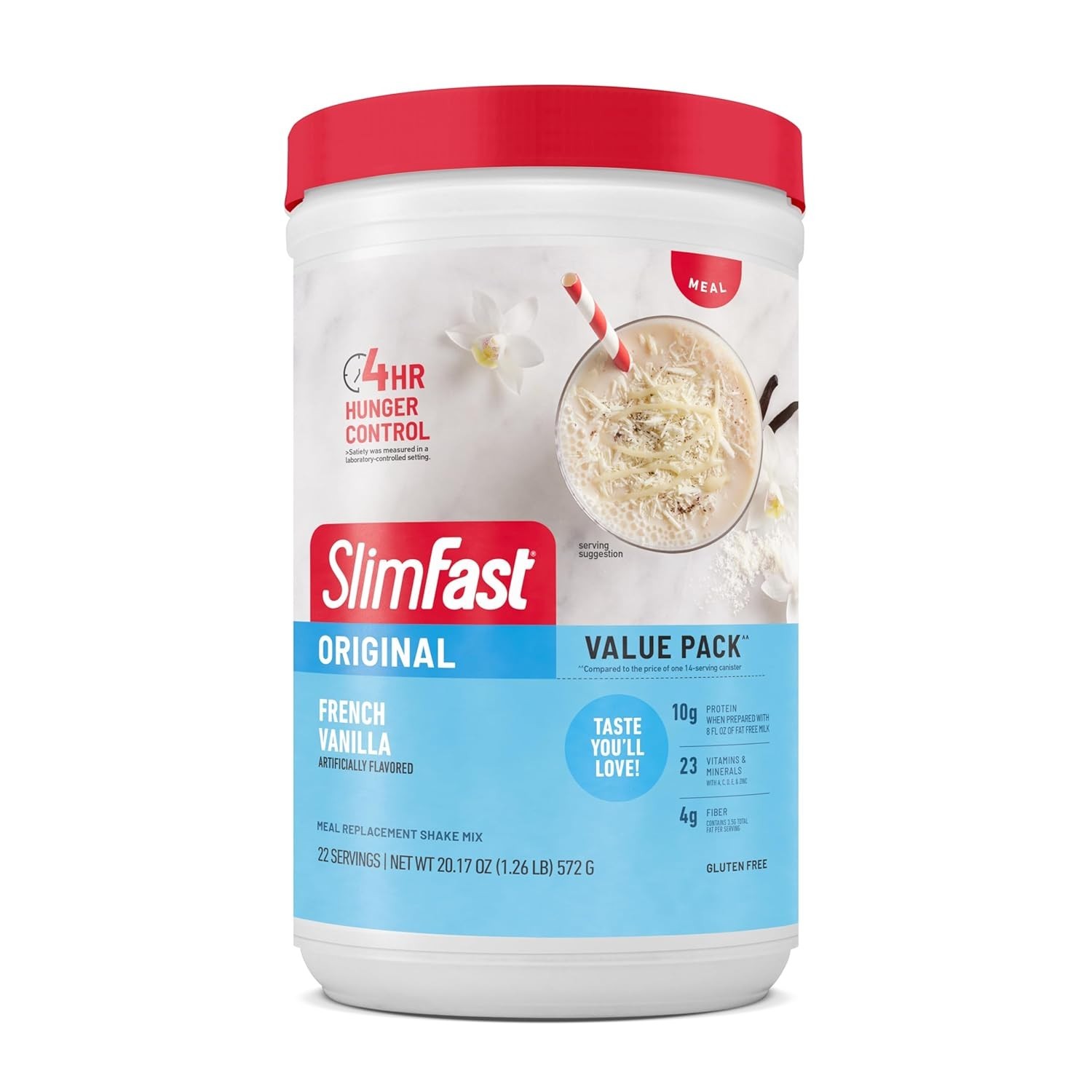 French Vanilla Meal Replacement Powder with 10g Protein