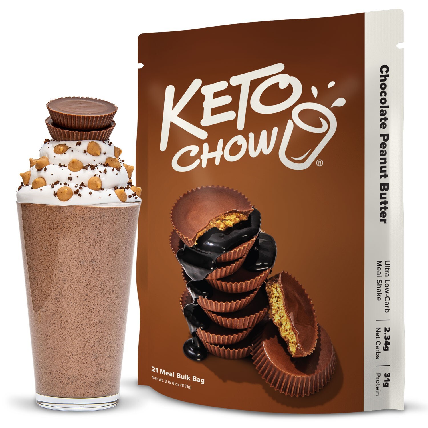 Chocolate Peanut Butter Keto Chow