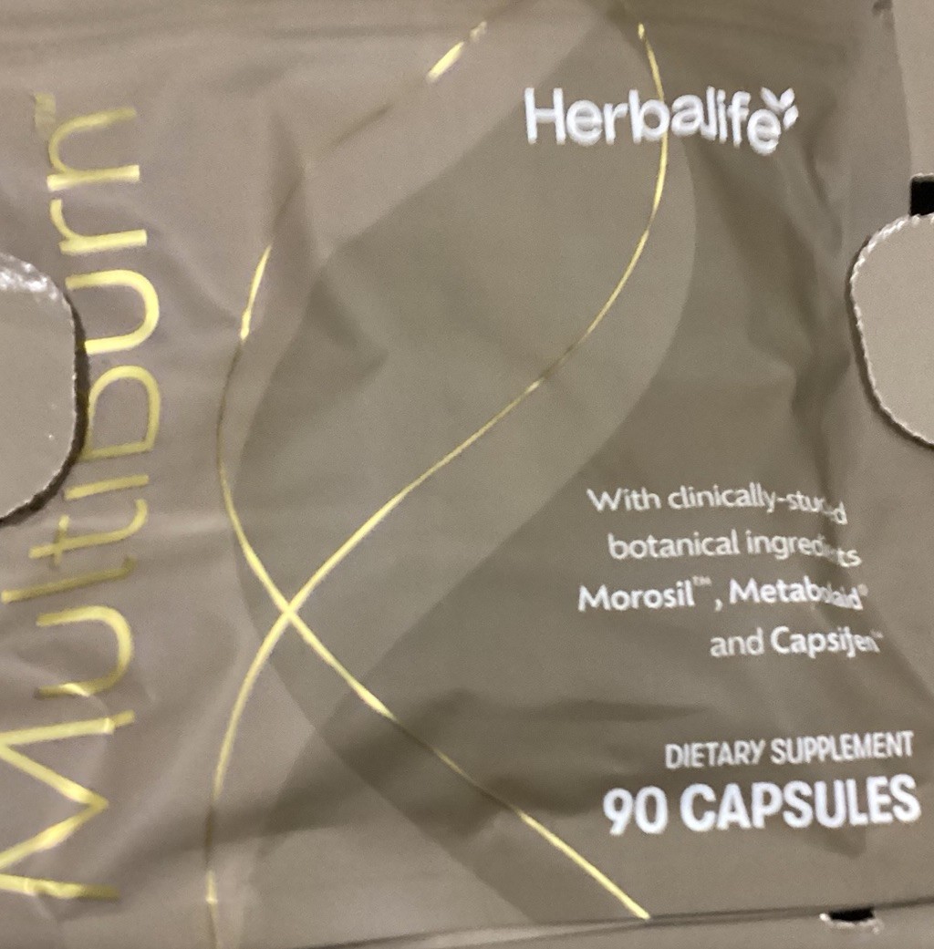 Herbalife MultiBurn™ – 90 Vegan Caps | Metabolism Energy Fat Loss 5/2027