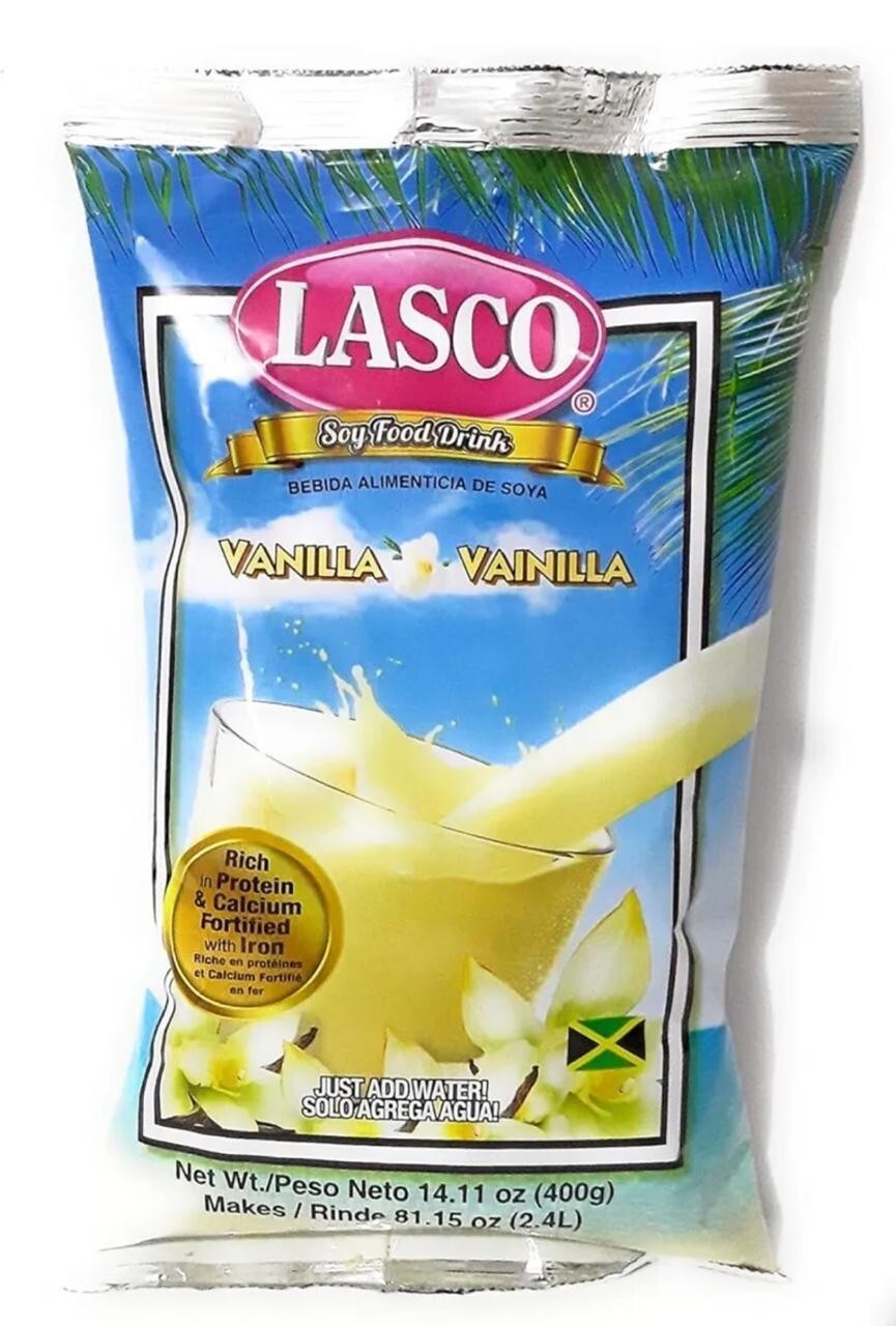 3 Packs Jamaican Vanilla Lasco (400g) FREE SHIPPING