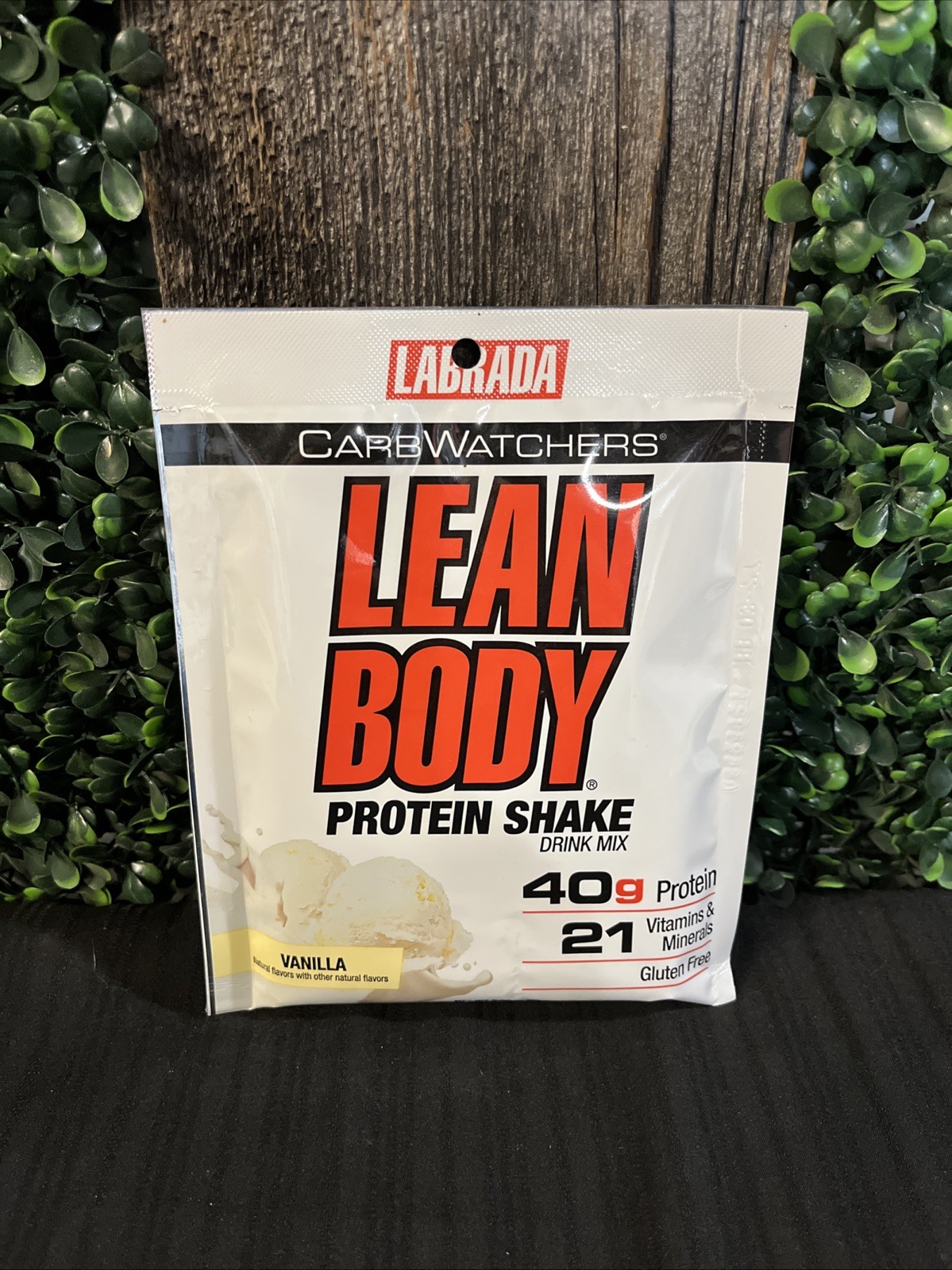 Labrada Vanilla Lean Body Protein Shake Drink Mix 40g Protein, Brand New! GF