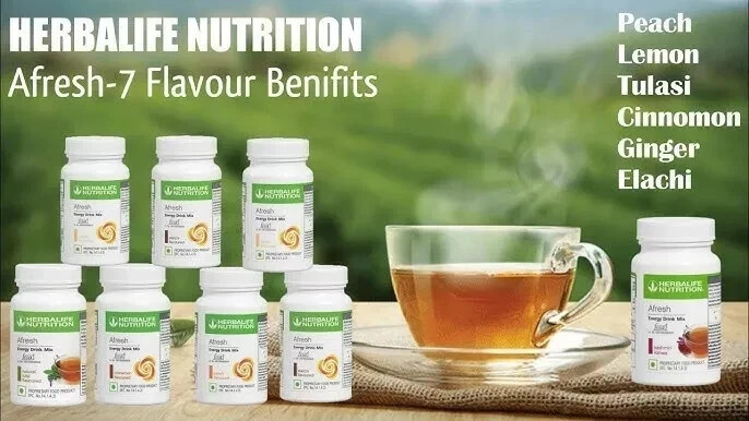 Herbalife Afresh Energy Drink Mix Herbal Concentrate WEIGHT MANGE &METABOLISM